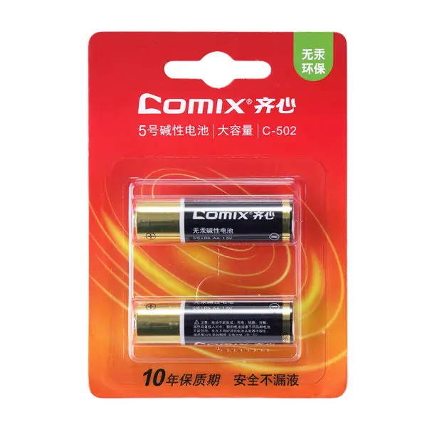 C-502 Comix 5AA Alkaline Battery