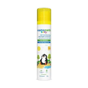 Mamaearth Baby Rich Moisturizing Ultra Light Sunscreen-50g SPF 50 & PA++++