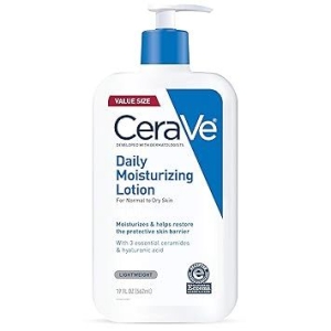 CeraVe Daily Moisturizing Lotion for Dry Skin | Body Lotion & Facial Moisturizer with Hyaluronic Acid and Ceramides 473ml
