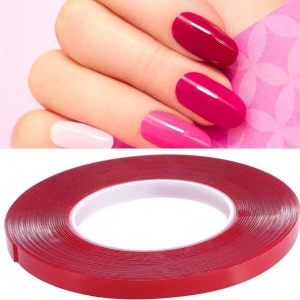 DIY Clear Nail Art Adhesive Tape Invisible Transparent Double Sided Multipurpose Tape Double Tape Beauty & DIY Home Tool