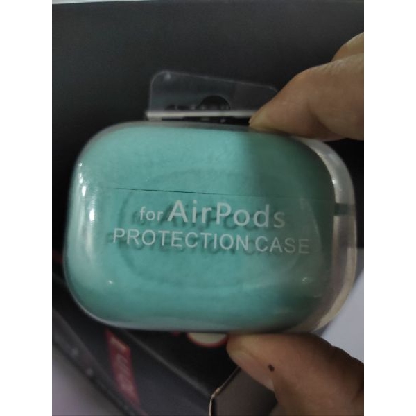 Silicone Protective Case for AirPods Pro | Inner Microfiber Lining for Grip | Keychain Hook | - Image 3