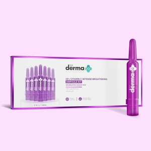 The Derma Co.15% Vitamin C Intense Brightening Ampoule Kit - 14ml
