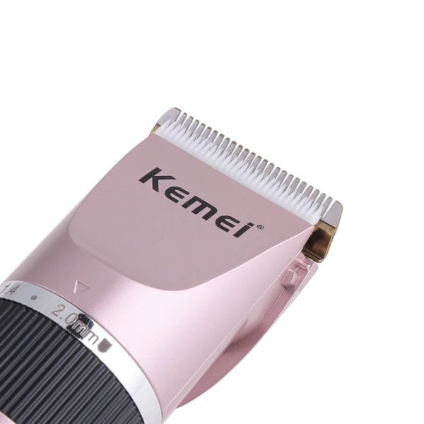 Kemei KM-1054 Barber Electric Hair Clippers Professional Limit Comb USB Charger Hair Clipper - Image 4