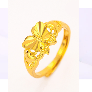 KOJA Unisex Adjustable Gold Color Ring 1