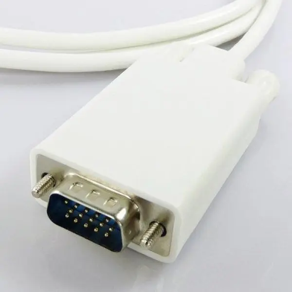 6Ft 32Awg Mini Display Port To Vga Cable - White - Image 2