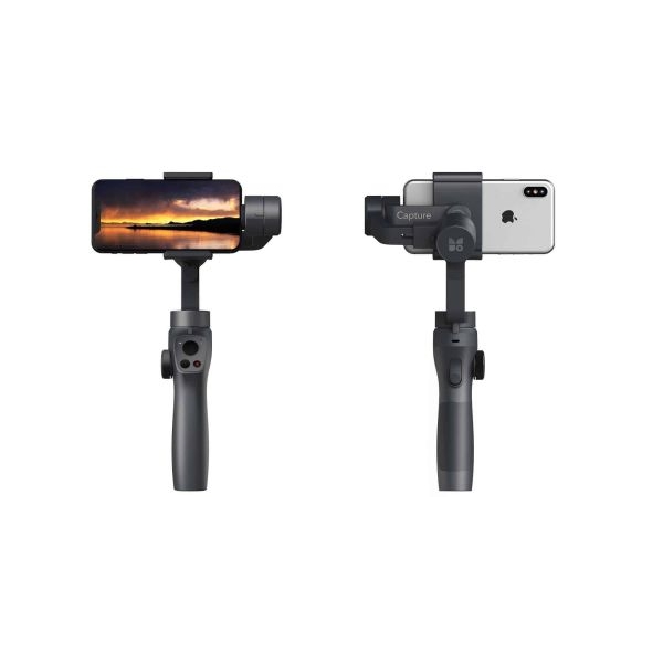Capture 2s Gimbal Stabilizer for Smartphone, Handheld 3-Axis Phone Stabilizer with Tripod, Grip, Gimble - Image 3