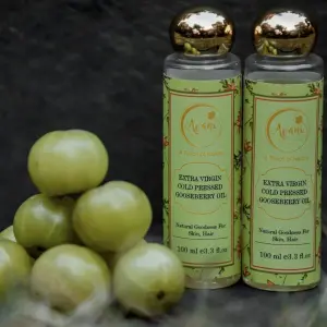 Avani 100% Gooseberry Oil for Skin and Hair Care 100 ml