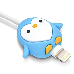 1 Pc Penguin Cable Protector For Data Cable, Laptop Cables And Many Other Cables