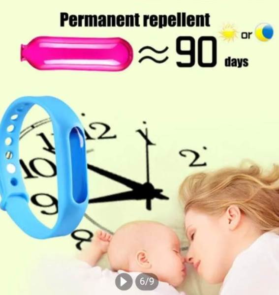 1 Piece Free Size Mosquito Repellent Bracelet - Fashion | Bracelets | Unisex | - Image 2