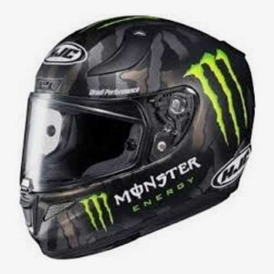 1 Piece Monster Sticker For Helmet And Bike 4 Inch - Stickers |