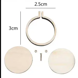 1 Piece Set Small Round Embroidery Hoops