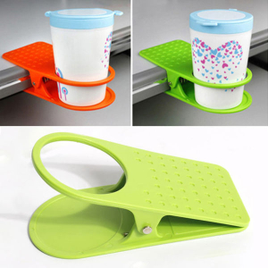 1 Piece Super Excellent Quality Unbreakable Clip On Table Cup Holders