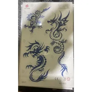 1 Sheet Realistic Temporary Tattoo Sticker for Men & Women | Waterproof Long-Lasting Body Art Transfer | Easy to Apply