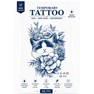 1 Sheet Realistic Temporary Tattoo Sticker for Men & Women | Waterproof Long-Lasting Body Art Transfer | Easy to Apply