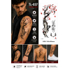 1 Sheet Realistic Temporary Tattoo Sticker for Men & Women | Waterproof Long-Lasting Body Art Transfer | Easy to Apply