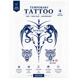 1 Sheet Realistic Temporary Tattoo Sticker for Men & Women | Waterproof Long-Lasting Body Art Transfer | Easy to Apply
