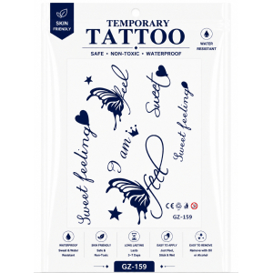 1 Sheet Realistic Temporary Tattoo Sticker for Men & Women | Waterproof Long-Lasting Body Art Transfer | Easy to Apply