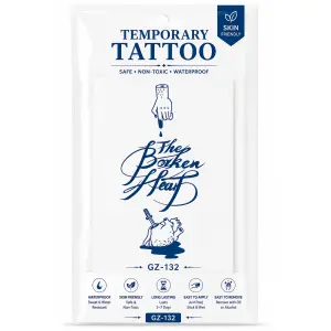 1 Sheet Realistic Temporary Tattoo Sticker for Men & Women | Waterproof Long-Lasting Body Art Transfer | Easy to Apply