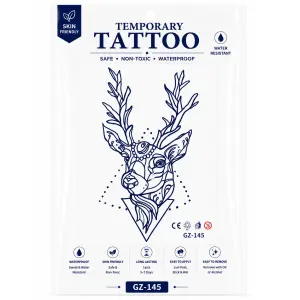 1 Sheet Realistic Temporary Tattoo Sticker for Men & Women | Waterproof Long-Lasting Body Art Transfer | Easy to Apply
