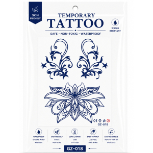 1 Sheet Realistic Temporary Tattoo Sticker for Men & Women | Waterproof Long-Lasting Body Art Transfer | Easy to Apply