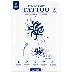 1 Sheet Realistic Temporary Tattoo Sticker for Men & Women | Waterproof Long-Lasting Body Art Transfer | Easy to Apply