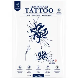 1 Sheet Realistic Temporary Tattoo Sticker for Men & Women | Waterproof Long-Lasting Body Art Transfer | Easy to Apply