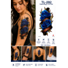 1 Sheet Realistic Temporary Tattoo Sticker for Men & Women | Waterproof Long-Lasting Body Art Transfer | Easy to Apply
