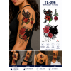 1 Sheet Realistic Temporary Tattoo Sticker for Men & Women | Waterproof Long-Lasting Body Art Transfer | Easy to Apply