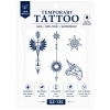 1 Sheet Realistic Temporary Tattoo Sticker for Men & Women | Waterproof Long-Lasting Body Art Transfer | Easy to Apply