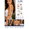 1 Sheet Realistic Temporary Tattoo Sticker for Men & Women | Waterproof Long-Lasting Body Art Transfer | Easy to Apply