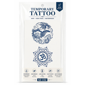 1 Sheet Realistic Temporary Tattoo Sticker for Men & Women | Waterproof Long-Lasting Body Art Transfer | Easy to Apply