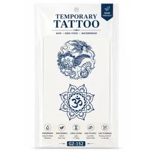 1 Sheet Realistic Temporary Tattoo Sticker for Men & Women | Waterproof Long-Lasting Body Art Transfer | Easy to Apply