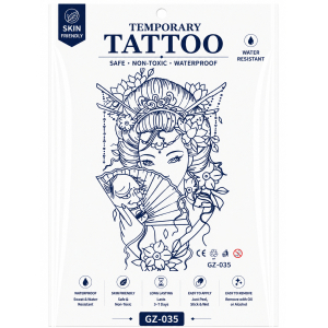 1 Sheet Realistic Temporary Tattoo Sticker for Men & Women | Waterproof Long-Lasting Body Art Transfer | Easy to Apply