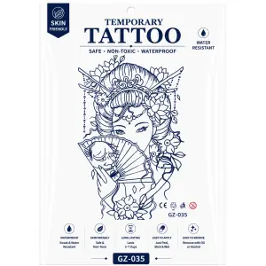 1 Sheet Realistic Temporary Tattoo Sticker for Men & Women | Waterproof Long-Lasting Body Art Transfer | Easy to Apply