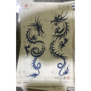 1 Sheet Realistic Temporary Tattoo Sticker for Men & Women | Waterproof Long-Lasting Body Art Transfer | Easy to Apply