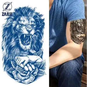 1 Sheet Realistic Temporary Tattoo Sticker for Men & Women | Waterproof Long-Lasting Body Art Transfer | Easy to Apply