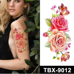 1 Sheet Realistic Temporary Tattoo Sticker for Men & Women | Waterproof Long-Lasting Body Art Transfer | Easy to Apply