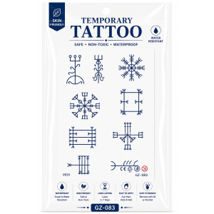 1 Sheet Realistic Temporary Tattoo Sticker for Men & Women | Waterproof Long-Lasting Body Art Transfer | Easy to Apply