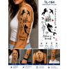 1 Sheet Realistic Temporary Tattoo Sticker for Men & Women | Waterproof Long-Lasting Body Art Transfer | Easy to Apply