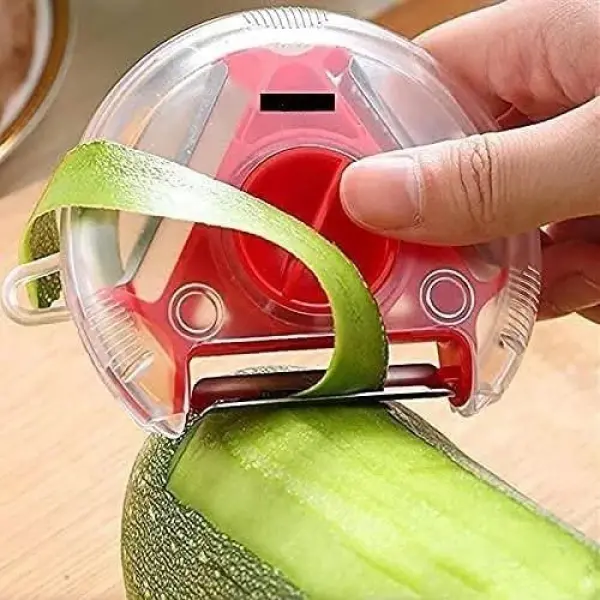 10 cm Circular 3 in 1 Blade Piller, For Kitchen (MultiColor) - Image 2
