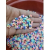 10 Piece Sunflower Shape Smiley Face Polymer Clay Spacer Beads For Jewelry Making Handmade Accessories