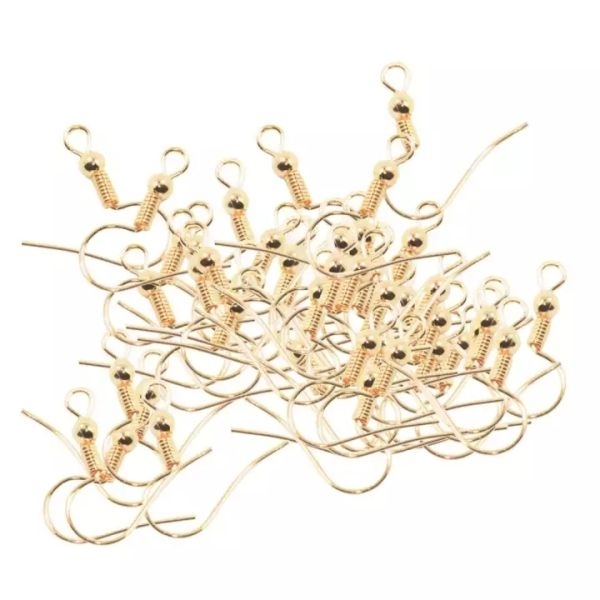 100 Grams Ear Wire Hook Earrings Hooks For DIY Jewelry Findings Components Accessories - Image 2