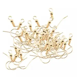 100 Grams Ear Wire Hook Earrings Hooks For DIY Jewelry Findings Components Accessories