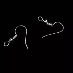 100 Grams Ear Wire Hook Earrings Hooks For DIY Jewelry Findings Components Accessories