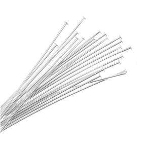100 Grams Silver plated Head Pins
