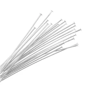 100 Grams Silver plated Head Pins