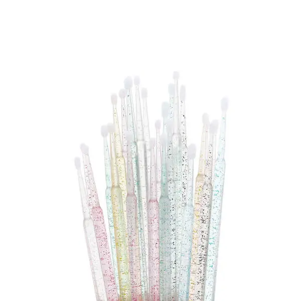 100 Pcs Professional Eyelashes Extension Individual Lash Removing Swab Buds - Image 3