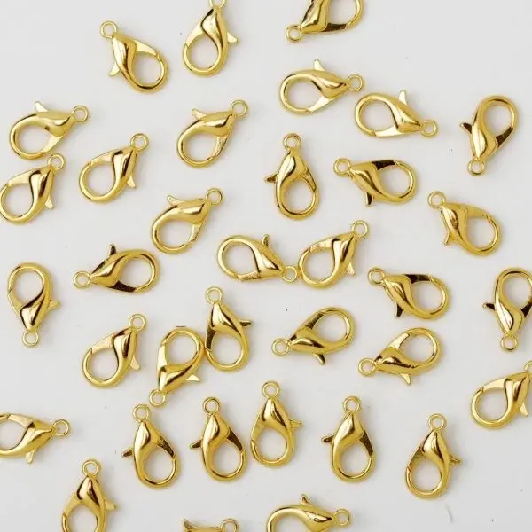 100 pieces Lobster Clasp for Necklace & Jewellery