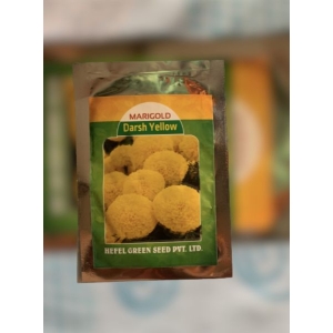 100 Seeds Marigold Flower Original Pack Seeds Darsh Yellow