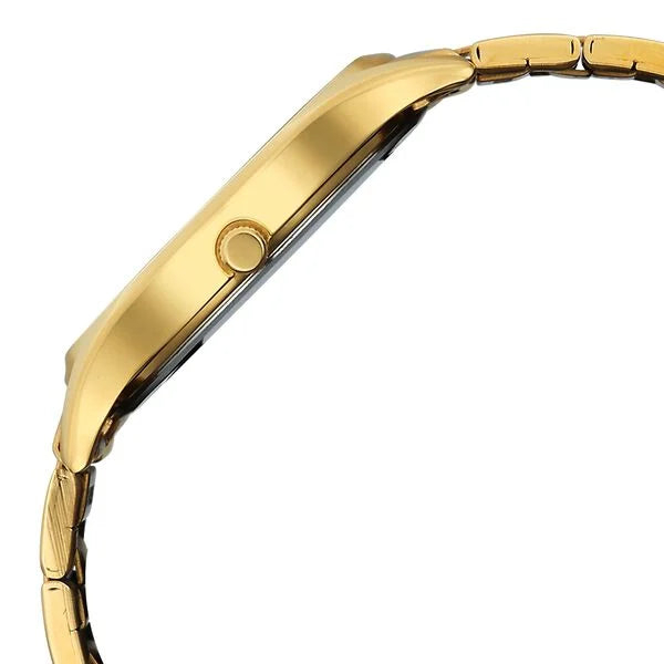 Titan Green Dial Gold Metal Strap Analog with Day Date Watch for Men - Image 4